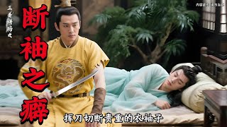 汉哀帝怕惊醒熟睡的男宠割断了自己的衣袖,这种独宠爱意让后宫妃子们都羡慕嫉妒!因此出了个词叫。#沉浸式历史 #汉哀帝 #断袖之癖 #野史 #历史故事