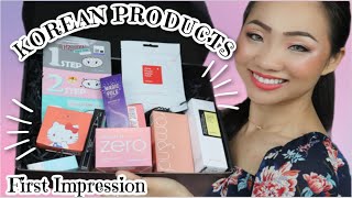 First Impression KOREAN MAKEUP Review | Maimoments | Yesstyles