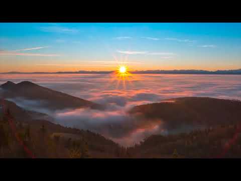 Bulutların Üzerinden Gün Doğumu( 4K Drone Çekim, Güneşin doğuşunu 4K kalitesinde izle)