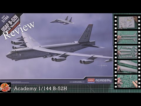 Academy 1/144 B-52H Review - YouTube