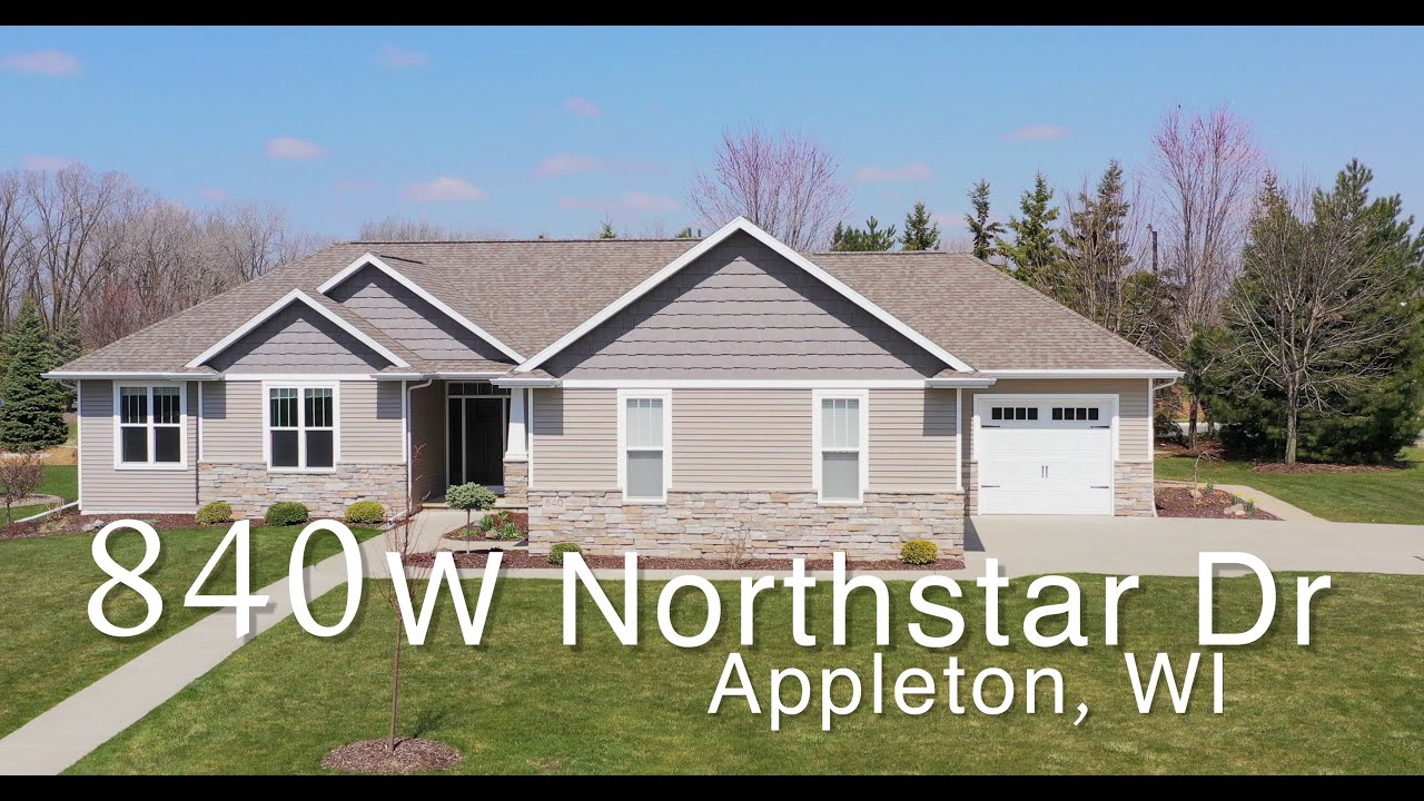 840 W Northstar Dr, Appleton Tiffany Holtz Real Estate YouTube