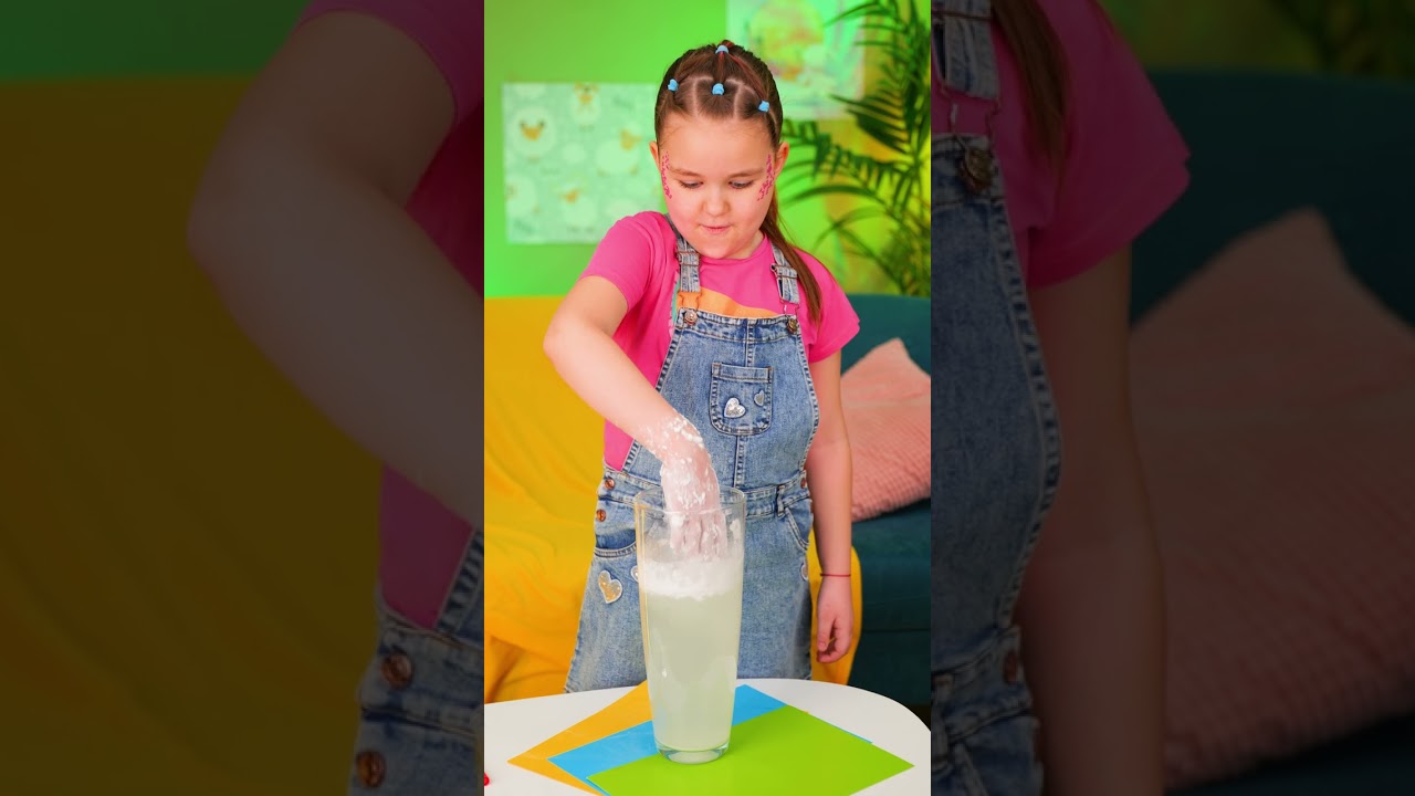 🧪✨ Science or Magic? Try this baby powder experiment!