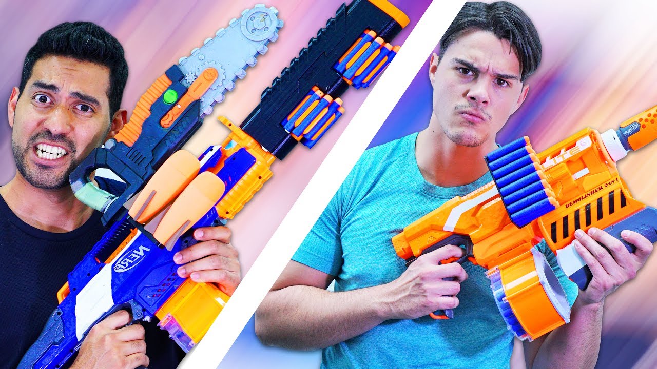 NERF Build Your Weapon! [Ep 2] - YouTube