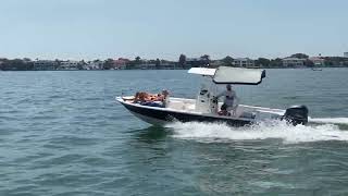 Sebba Shade inflatable sunshade for boats
