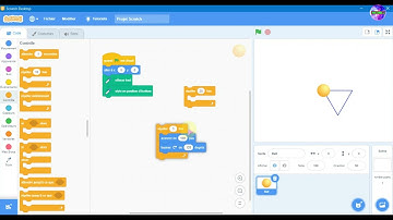 Scratch#4  Dessiner un multi-triangle//رسم مثلث متعدد