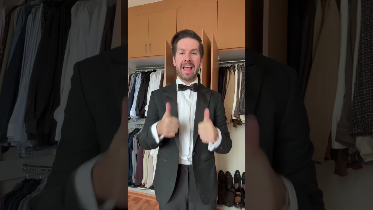 ERRORES AL VESTIR Accesorios traje smoking 