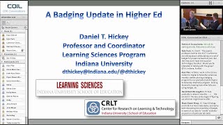 A Badging Update in Higher Education - A conversation with Daniel Hickey