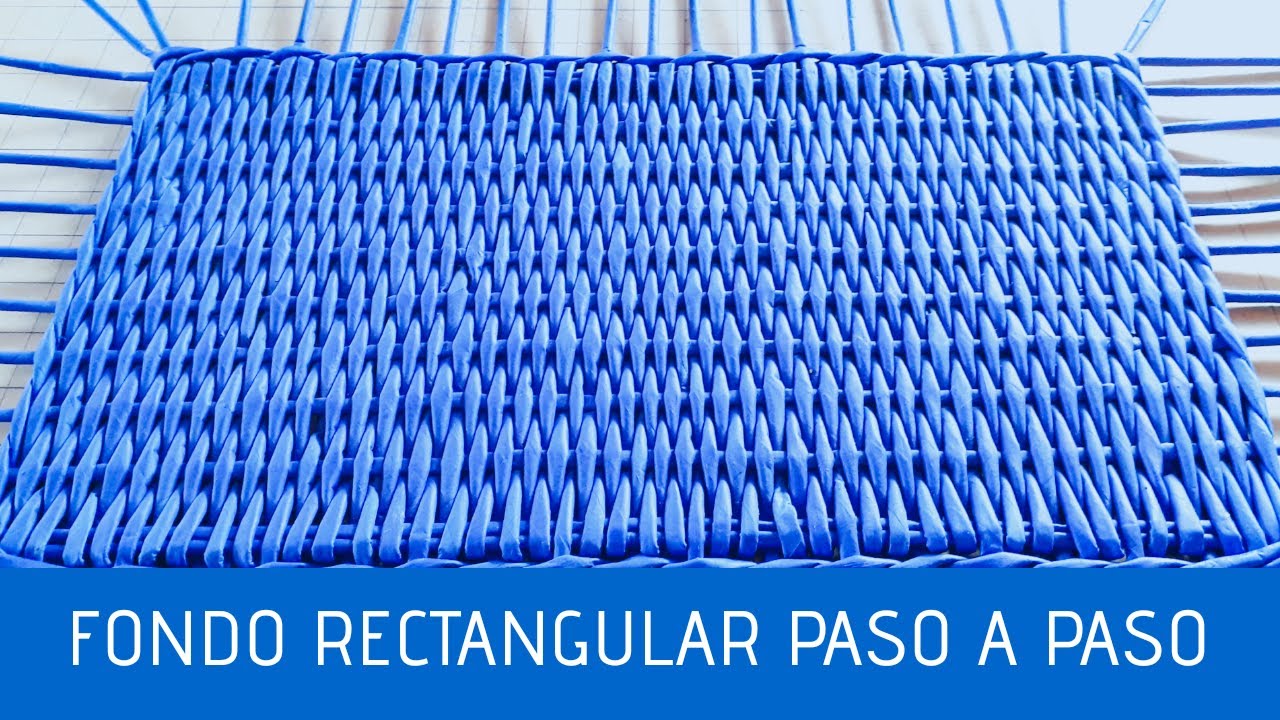 КАК СДЕЛАТЬ прямоугольную или квадратную основу, сотканную из бумажных палочек. 👏👏😁👌😉