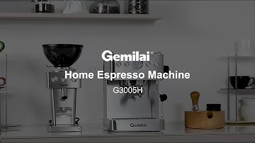 G3005H Espresso Machine｜New Product｜Gemilai