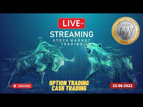 23 Aug Live Option Trading | Nifty Trading Today | Banknifty and stocks trading live | ifw