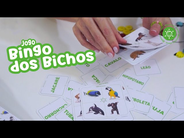 Bingo dos Bichos - Jogo de Concentração e Raciocínio Lógico - Taki  Brinquedos