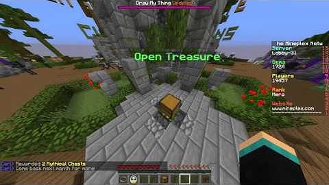 Mineplex Monthly Reward Bug