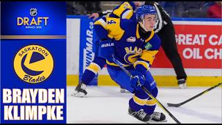 Brayden Klimpke | 2025-26 Highlights | 2026 NHL Draft Prospect