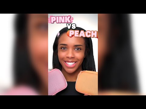 "Pretty in PINK 🌸 or PEACH? 🍑 Huda Beauty's Undereye Makeup Comparison"