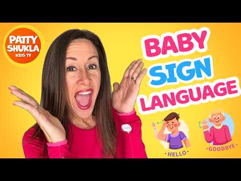Baby Sign Language Song (ASL), Basic Food Words and Commands #18 by Patty Shukla