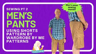 Sewing Part 2 Mens Pants