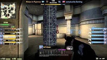 CS:GO NiP f0rest ace against coL Katowice 2014