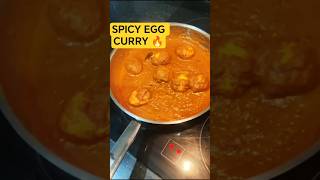 Spicy Egg Curry &amp; White Rice 🍛🔥