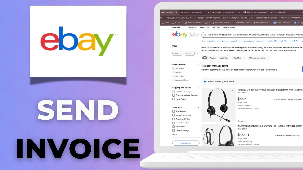 How to Send an Invoice on eBay Step by Step