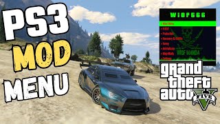 MOD MENU INCRÍVEL GTA 5 PS3 | COMPATÍVEL COM TODAS VERSÕES!