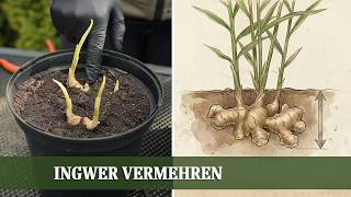 Ingwer pflanzen: Vom Supermarkt zur eigenen Ernte!