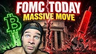 🚨 LIVE: FOMC DECISION TODAY! Bitcoin's BIGGEST Move in Weeks? (Trade With Me LIVE)