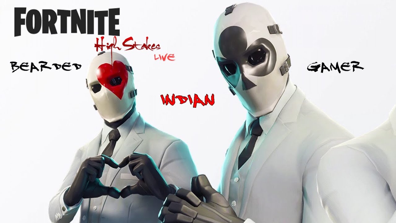 LIVE Fortnite New High Stakes Getaway Gameplay - The Wild Card Outfit / Mask / Glider / Back-Bling