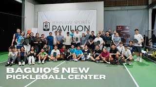 🎉 Grand Opening of John Hay Sports Pavilion — Baguio’s New Pickleball Center! 🇵🇭