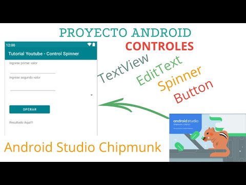 Implementar control Spinner en Android Studio