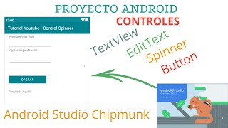 Implementar control Spinner en Android Studio