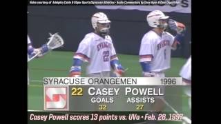 1997 Virginia Syracuse - Casey Powells 13-Point Performance