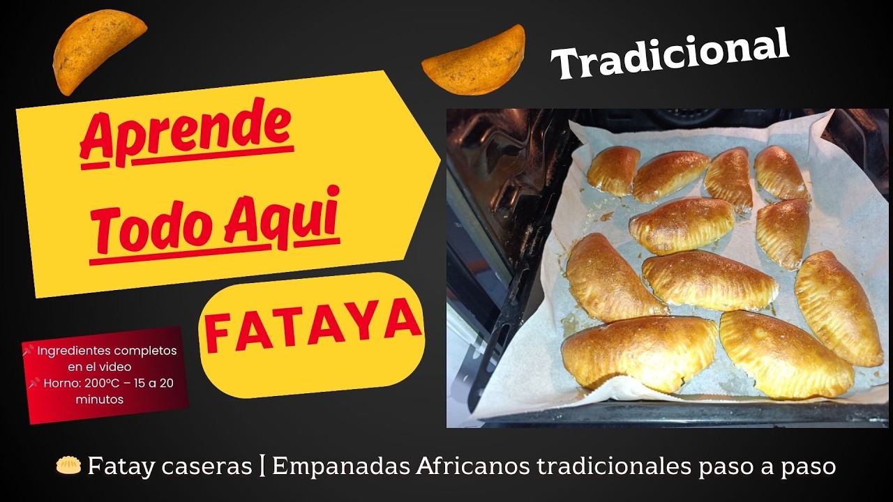 Fatay Caseras | Empanadas AFRICANO tradicionales paso a paso”