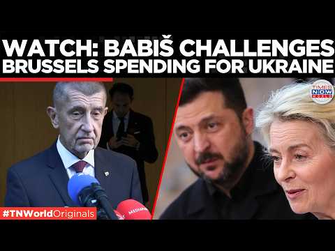 EU SPENDING EXPOSED? Babiš Questions EU Costs and Three-Parliament System | Times Now World