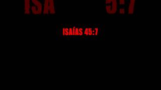 YO FORMO LA LUZ Y LAS TINIEBLAS | ISAÍAS 45:7