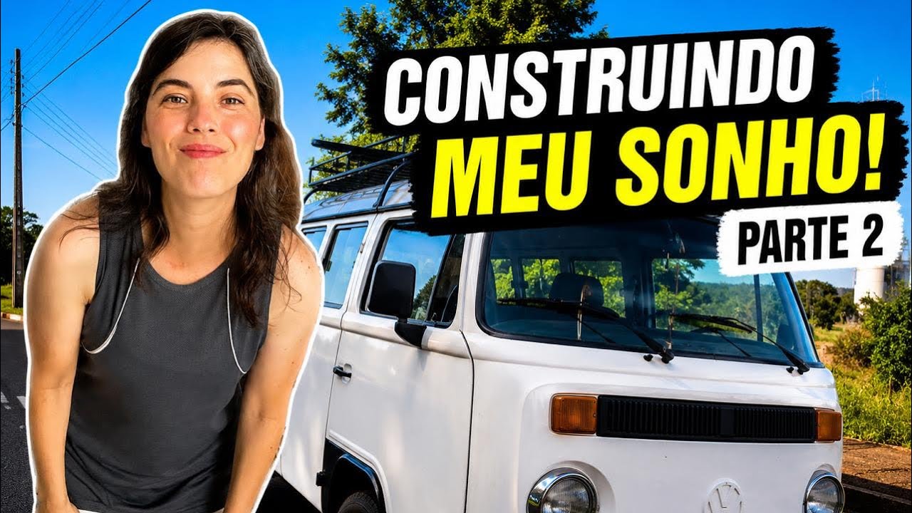 Uma mulher sozinha restaurando uma Kombi antiga 😳 | Parte 2
