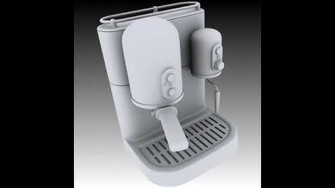 3D Model of Coffee Maker Review