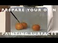 How to Prepare Your Own Supports for Oil Painting