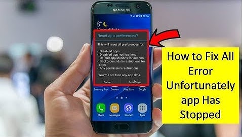 How to fix all error Unfortunately app has stopped on android in hindi