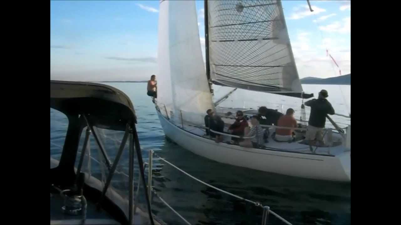 8-19-13 Horizen light air high wind sailing Bellingham sailboat racing ...
