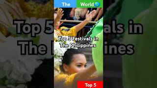 Top 5 most festivals in the Philippines 🇵🇭 🕺💃
