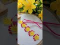 Awesome Hand Embroidery Stitch #shorts #embroidery #handembroidery #youtubeshorts #stitch #love