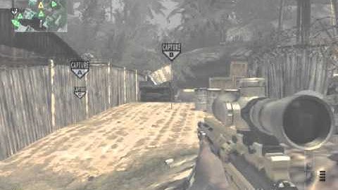 MW3: BEST THROWING KNIFE ACROSS THE MAP EVER