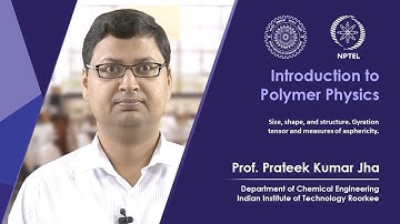 Lecture 20-Size, shape, and structure. Gyration tensor and measures of asphericity.