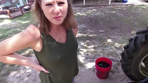 Branson Tractor 3520R Transmission Hydraulic Fluid Change - How To