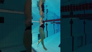 Vertical kick freestyle drill