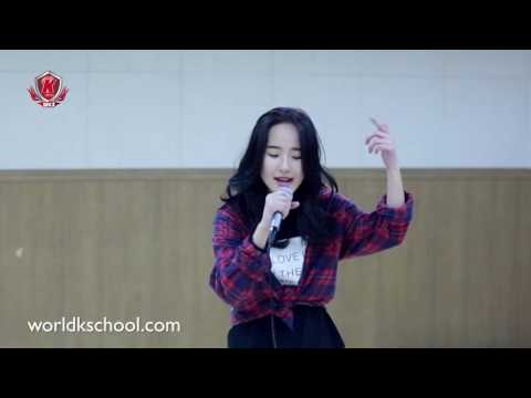 Kpop school, WKS"star training course"   "bang bang" by Rachael(张钰琪 )