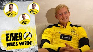 'Your dancing crew? Reus, Wolf or Guerreiro?' | One gotta go with Julian Brandt