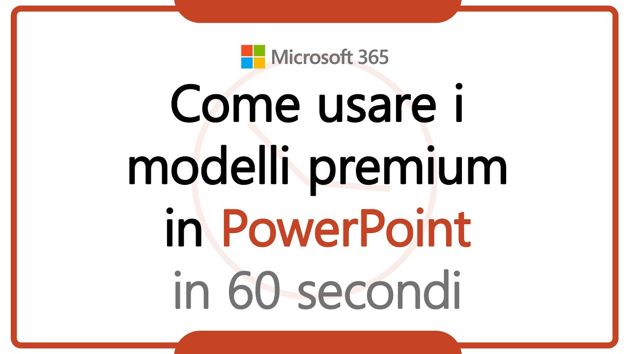 Come usare i modelli premium in PowerPoint, spiegato in 60 secondi ...