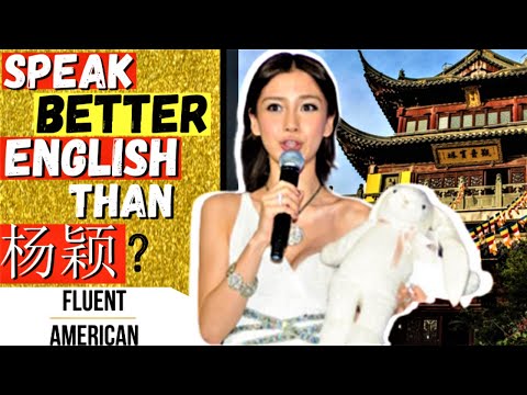 Angelababy Speaks English? Jet Li? Jack Ma? English Interview Analysis