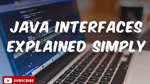 Java Interface Explained Simply ll Java tutorial ll Part 33..
